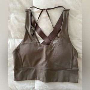 Balance Athletica (Vitality) Gray Seamless Sports Bra Size Small